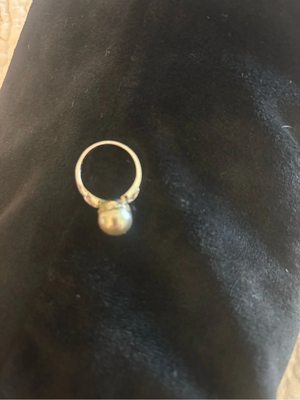Vintage Pearl Ring Size 6